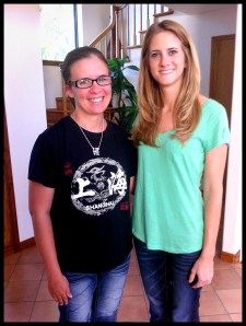 Cristin and Kristin - iPhone Photo, Natural Light, Rule of Thirds, Effects added in Camera +