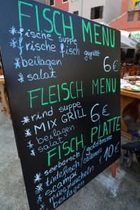 Great Food in Rovinj, Croatia