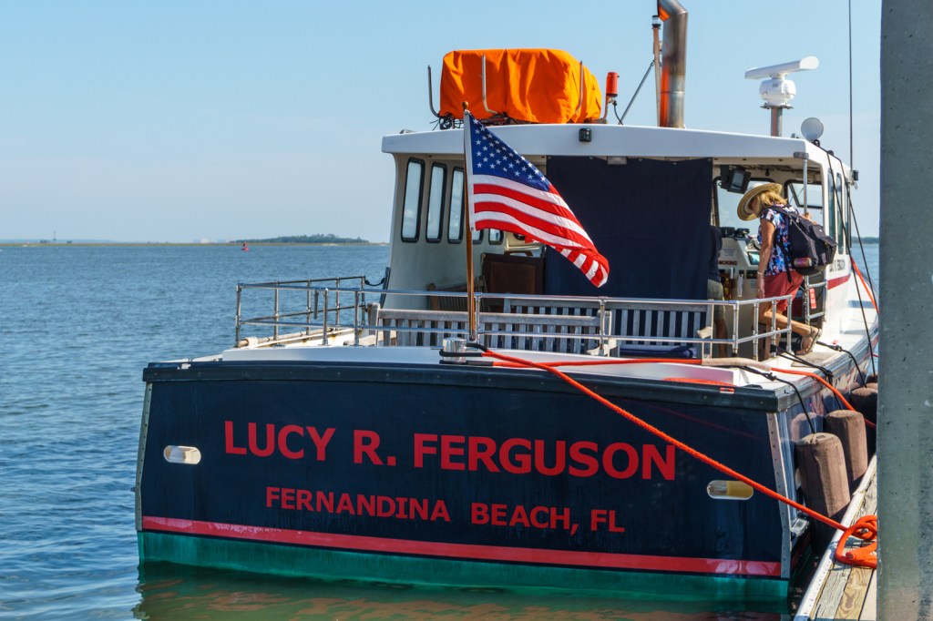 Our Boat to Cumberland Island