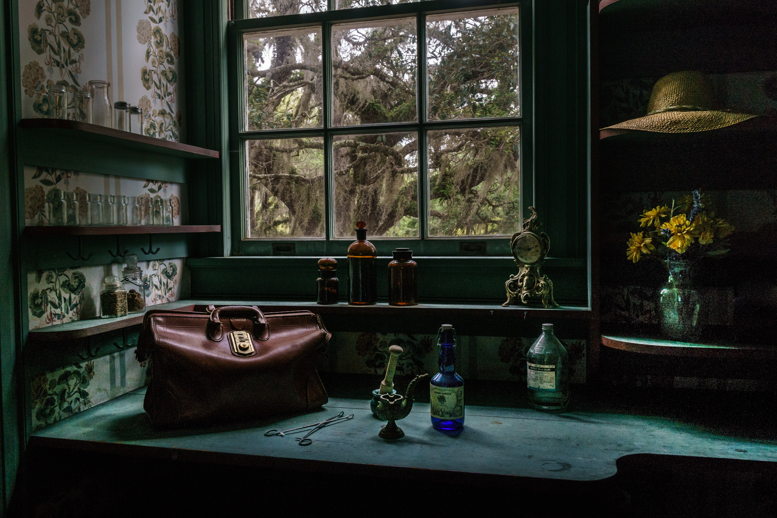 Dr. Marius Johnston's Apothecary- Plum Orchard Mansion - Cumberland Island, GA
