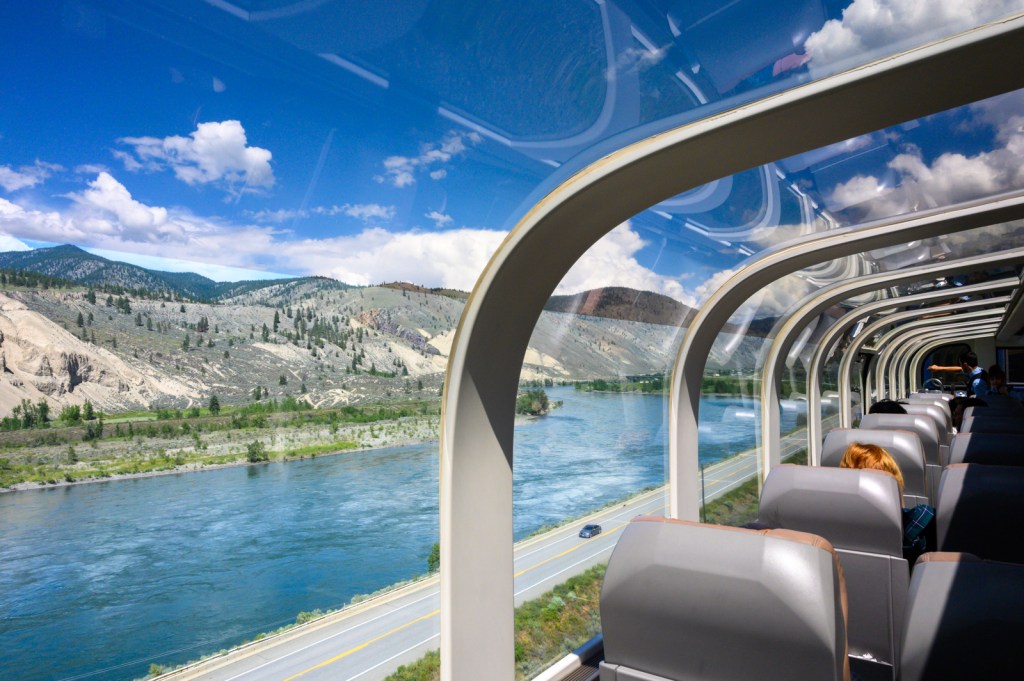 Aboard the Rocky Mountaineer