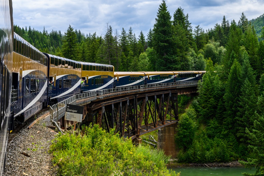 Aboard the Rocky Mountaineer