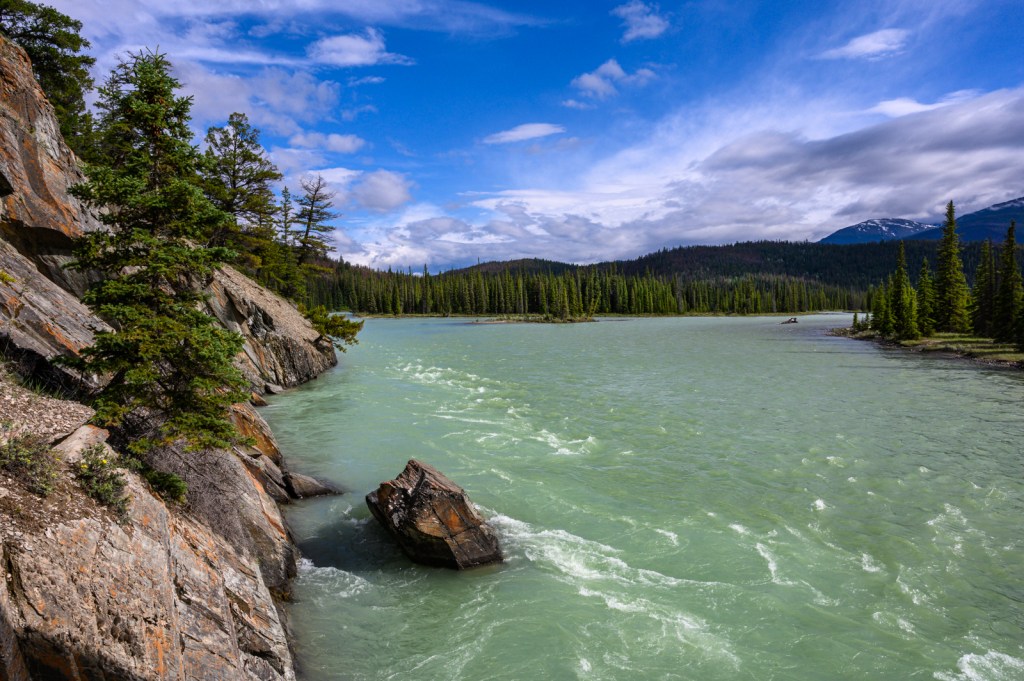 Athabasca River, Old Fort Point Loop Trail - Jasper National Park