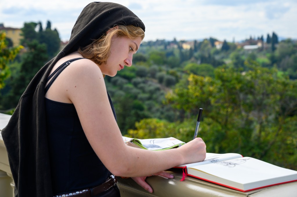 The Piazzale Michelangelo - Florence, Italy